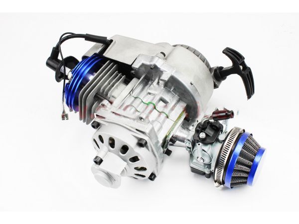 Двигатель для детского квадроцикла, минибайка TUNING, 2Т 50сс
