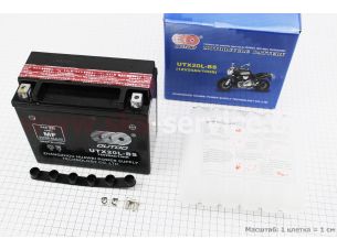 Аккумулятор 20Аh UTX20L-BS кислотный (L175*W85*H155mm), 2020