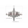 КПП - Вал дифференциала+шестерня Z-43+шестерня-2шт Z-15, к-кт 4шт 101-2 (возможен налет)