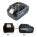 Аккумулятор Li-Ion (высокотоковый) Makita 18V, 8000mAh BL1830 10x21700