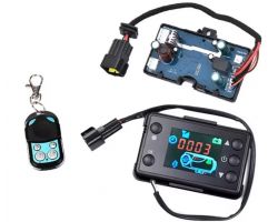 Электронный блок управления автономного дизельного отопителя, контроллер и пульт д/у 12В/24В, 2–12 кВт.