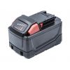 Аккумулятор Li-Ion (индикатор разряда) для инструмента Milwaukee 18V, 6000mAh 10x18650 (не оригинал)