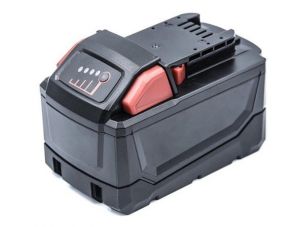 Аккумулятор Li-Ion (индикатор разряда) для инструмента Milwaukee 18V, 6000mAh 10x18650