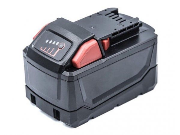 Аккумулятор Li-Ion (индикатор разряда) для инструмента Milwaukee 18V, 6000mAh 10x18650
