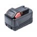 Аккумулятор Li-Ion (индикатор разряда) для инструмента Milwaukee 18V, 6000mAh 10x18650