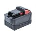 Аккумулятор Li-Ion (индикатор разряда) для инструмента Milwaukee 18V, 6000mAh 10x18650