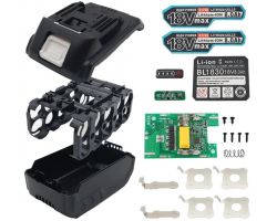 Корпус (набор) для сборки аккумулятора инструмента Makita  18-21v, 5s2p BL1830 с платой Li-Ion 10x21700