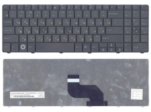 Клавиатура для ноутбука MSI MP-08G63US-5282 (черная, RU) rev: R1.0