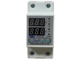 Реле, защита от перепадов напряжения TOMZN TOVPD1-60, 220V 63A