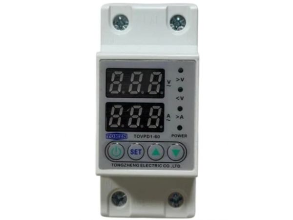 Реле, защита от перепадов напряжения TOMZN TOVPD1-60, 220V 63A