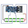 Корпус (набор) для сборки аккумулятора инструмента Milwaukee 18-21v, 5s2p с платой Li-Ion 10x18650 (не оригинал)