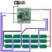 Корпус (набор) для сборки аккумулятора  Makita 21V - 15 элементов, Li-ion тип 18650,  BMS, индикатор заряда