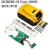 Корпус (набор) для сборки аккумулятора инструмента Dewalt  18-21v, 5s2p DCB200 с платой Li-Ion 10x18650 (не оригинал)