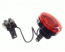 Сигнал велосипедный с подсветкой   круглый   (красный, АА*2)   (mod:JY-322)   DS
