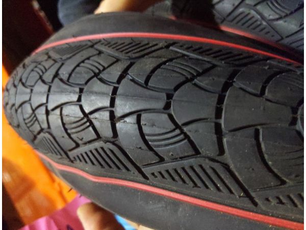 Велосипедная шина   26 * 2,125   (S-238 Red strip)   Delitire-Индонезия   (#LTK)