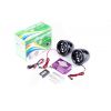 Аудиосистема   (3, черные, сигн., МР3/FM/MicroSD/USB, ПДУ, разъем ППДУ 3.5mm)   ZUNA