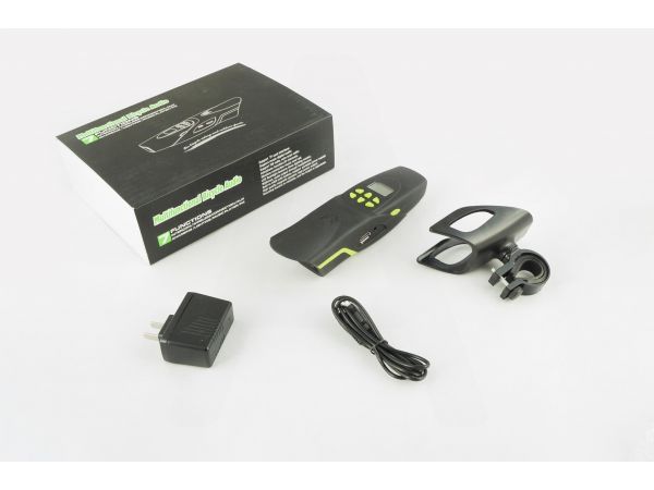 Аудиосистема велосипедная на руль   (влагостойкая, фонарик, рация, МР3/USB/SD/Bluetooth/FM-радио)   (mod:AV126-G)   NEO