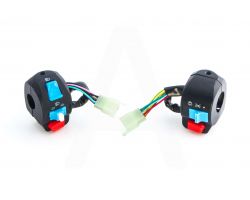 Блоки кнопок руля (пара)   4T GY6 50   (диск/диск)   ZUNA
