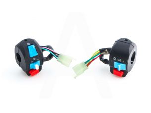 Блоки кнопок руля (пара)   4T GY6 50   (диск/диск)   ZUNA