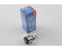 Лампа BA20D (2 уса)   12V 35W/35W   (белая)   BEST   (mod:A)