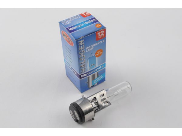 Лампа BA20D (2 уса)   12V 35W/35W   (белая)   BEST   (mod:A)