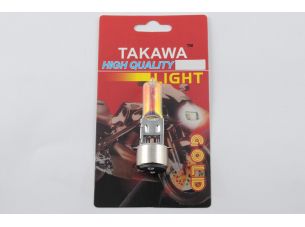 Лампа BA20D (2 уса)   12V 35W/35W   (хамелеон розовый)   (блистер)   TAKAWA   (mod:A)