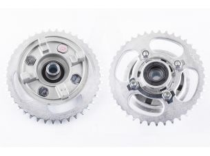 Демпфер заднего колеса   Zongshen F5, ZS200, 250GS   (+подшипник, сальник, зв. 428-41T)   KOMATCU