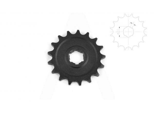 Звезда трансмиссии (передняя)   МИНСК   428-17T   EVO