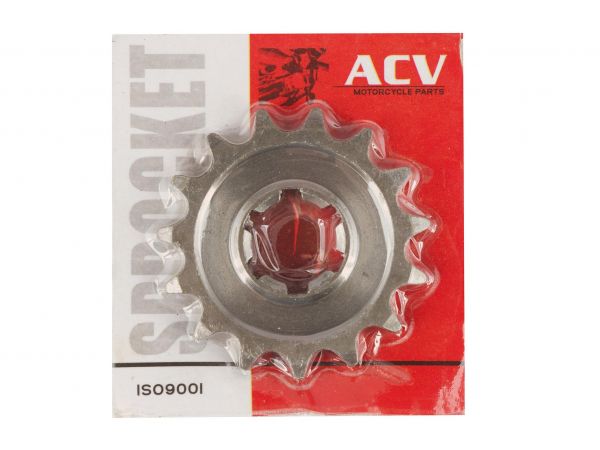 Звезда трансмиссии (передняя)   ВОСХОД   428-15T   (сталь 20)   ACV
