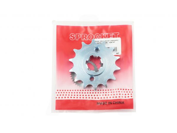 Звезда трансмиссии (передняя)   Zongshen ZS125J   428-14T   X-SPROCKET