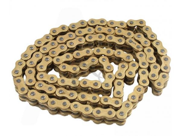 Цепь трансмиссии   520-120H   Kawasaki ZZR250, Yamaha R1, Dirt Bike, ATV   (GOLD)   (SF)   ST