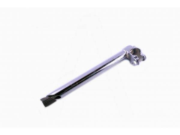 Вынос руля велосипеда   (под рулевую резьбовую) (L-250mm, D-22mm)   (хром)   YAT