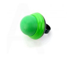 Сигнал велосипедный воздушный   кнопка (силикон, зеленый)   YKX   (mod.A)