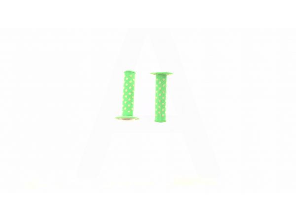 Ручки руля велосипедные   (зелёная,звезды)   YKX