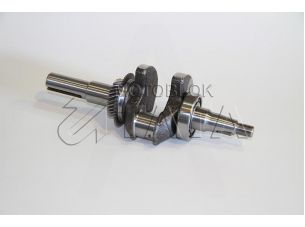 Коленвал м/б   177F   (9Hp)   (под шпонку)   (c шестернями и подшипником)   ST