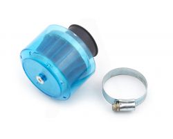 Фильтр воздушный (нулевик)   Ø35mm, 45*, колокол (синий, прозрачный)   YAOXIN
