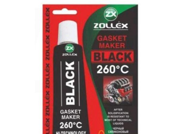 Герметик для прокладок   85г   (черный)   ZOLLEX   (#GRS)