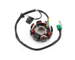 Статор генератора   4T GY6 125/150   (7+1 катушек)   ST