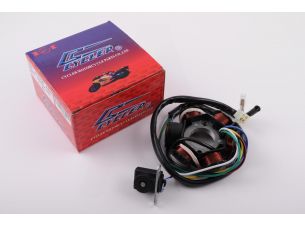 Статор генератора   4T GY6 125/150   (5+1 катушек)   CYCLER