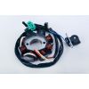 Статор генератора   4T GY6 50   (6+2 катушек, 4 контакта)   (TM)   EVO