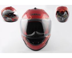 Шлем-интеграл   (mod:HAWK) (size:XL, красный) Ш3   YMH