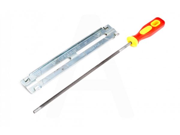Напильник бензопильный   Ø4,8mm   (+планка, ручка)   MANLE