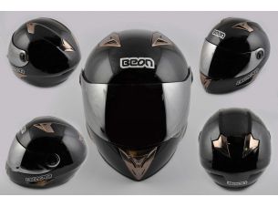 Шлем-интеграл   (mod:B-500) (size:L, черный)   BEON