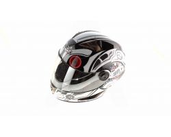 Шлем-интеграл   (mod:B-500) (size:M, черно-белый)   BEON