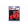 Колодки тормозные (диск)   Peugeot, Gelera, CPI   (красные)   YONGLI