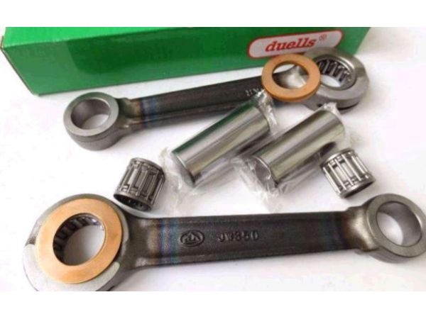 Шатун   ЯВА 350   (пара) (+сепараторы, нижний палец, шайбы)   DUELLS   (Тайвань)   (#VCH)
