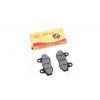 Колодки тормозные (диск)   4T GY6 50-150   (RACE/STORM, под двухпоршневой суппорт, черные)   DRY