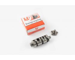 Копирный вал КПП   4T CB125/150   (+звезда)   IDE