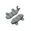 Колодки тормозные (диск)   4T GY6 50-150   (RACE/STORM, ухо в право, черные)   ZUNA