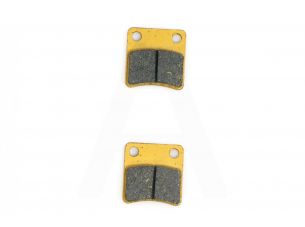 Колодки тормозные (диск)   Zongshen WIND/GY50-80   (желтые)
